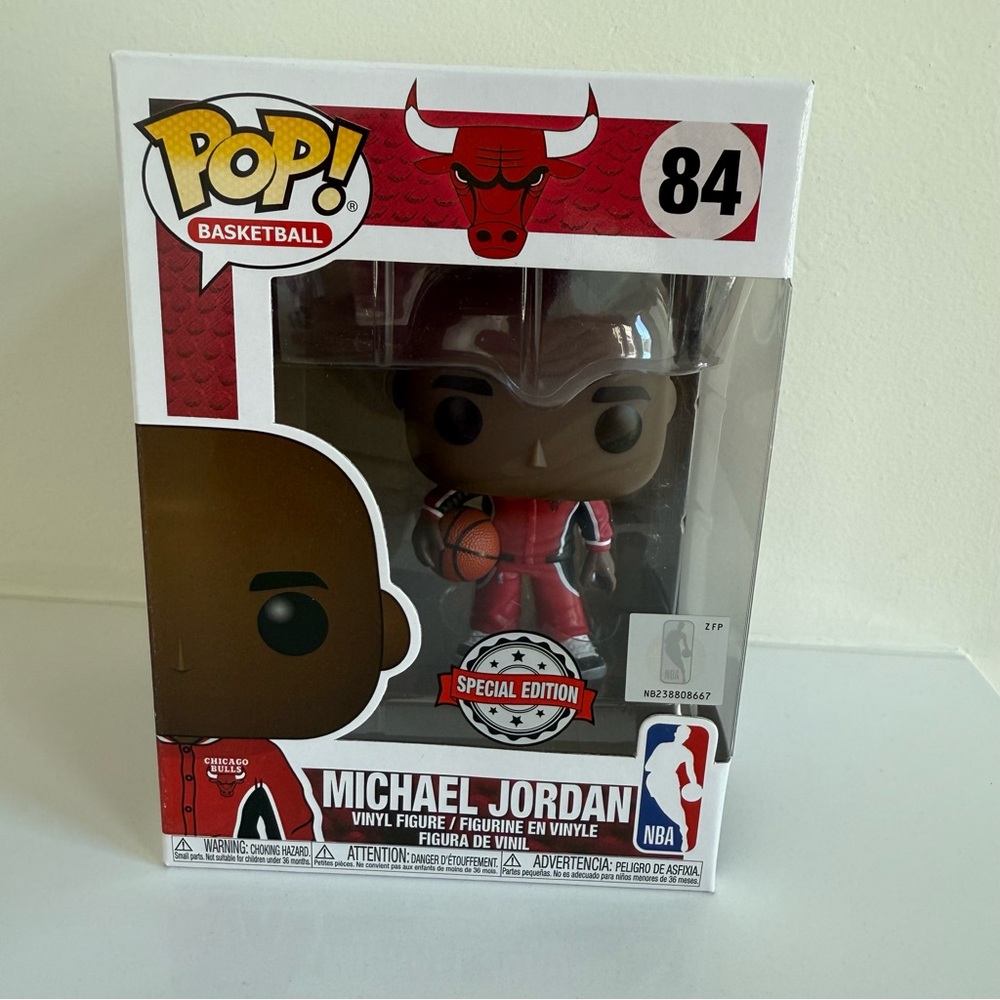 Funko Pop! Exclusive Chicago Bulls Michael Jordan #84